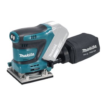 Makita Akku-Schwingschleifer DBO484Z, 18V ohne Akku und Ladegerät im Karton