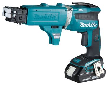 Makita Akku-Schnellbauschrauber DFS452AJX2, 18V, 2x 2,0 Ah und Ladegerät im MAKPAC