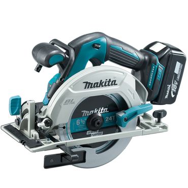 Makita Akku-Handkreissäge DHS680RTJ, 57 mm 18 V 2x 5,0 Ah und Ladegerät im MAKPAC