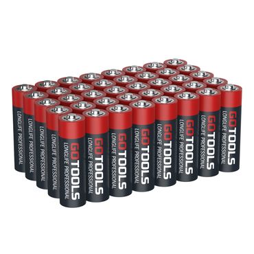 GOTOOLS Batterie-Pack Longlife Professional Mignon AA / LR6 / 1,5 V. 40 Stück