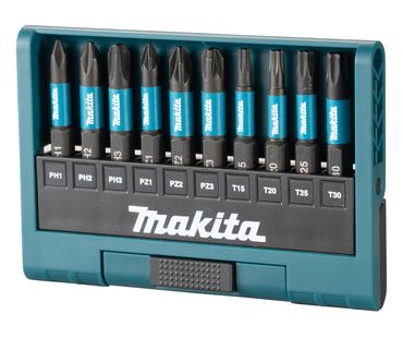 Makita Impact Black Bit-Set 50 mm, 10-tlg. E-12011