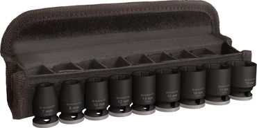 Bosch PRO Impact Steckschlüsselsatz Set, 3/8", Standard, 9-tlg.
