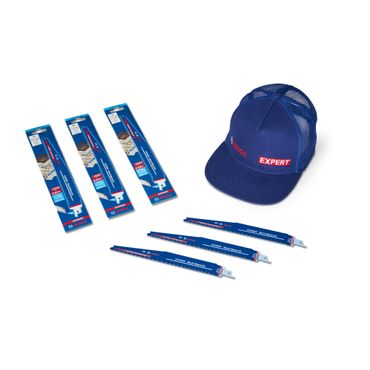 Bosch EXPERT Multi Material S 1156 XHM Sägeblatt, 3 Stück + Trucker Cap