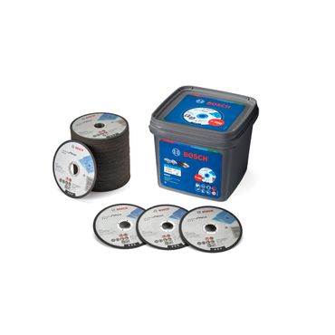 Bosch Standard for Metal Trennscheibe gerade, 125 mm, 22,23 mm - 100 Stück im Eimer