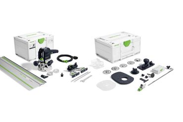 Festool Oberfräse OF 1010 REBQ-FS-Set inkl. Zubehör-Set ZS-OF 1010 M + FS 800 im Systainer