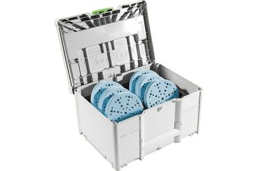 Festool Schleifmittel-Systainer³ SYS-STF D150 GR-Set Granat