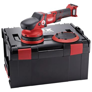 Flex Akku Exzenterpolierer XFE 15 150 18.0-EC ohne Akku und Ladegerät in L-BOXX