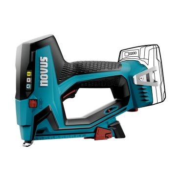 Novus Akku-Tacker J-550, 18 V CAS-System ohne Akku und Ladegerät im Karton Novus Akku-Tacker J-550, 18 V CAS-System ohne Akku und Ladegerät im Karton