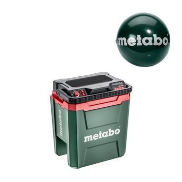 Metabo Akku-Kühlbox KB 18 BL Solo & Metabo aufblasbarer Wasserball 