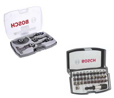 Bosch Best of Cutting Set & Bosch Schrauberbit-Set PRO 32-teilig Bit-Set