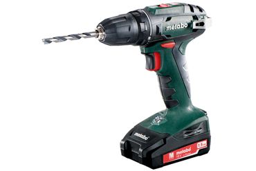 Metabo Akku-Bohrschrauber BS 18 1x 1,5 Ah und Ladegerät im Koffer