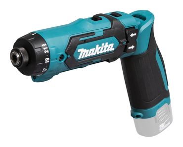 Makita Akku-Knickschrauber DF012DZ, 7,2 V ohne Akku und Ladegerät im Karton