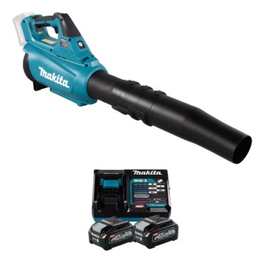 Makita Akku-Gebläse UB001GPSK4, 40V max. 2x 4,0 Ah und Ladegerät