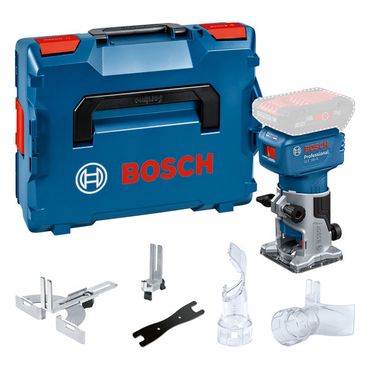 Bosch Kantenfräse / Laminatfräse GLF 18V-8 ohne Akku und Ladegerät in L-BOXX 136