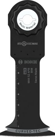 Bosch PRO MAII 52 APB Blatt für Multifunktionswerkzeuge, 52 x 75 mm, 10 Stück
