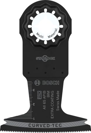 Bosch PRO AII 65 APIB Blatt für Multifunktionswerkzeuge, 65 x 40 mm, 5 Stück