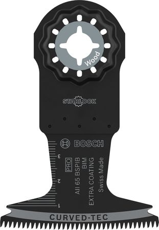 Bosch PRO AII 65 BSPIB Blatt für Multifunktionswerkzeuge, 65 x 40 mm