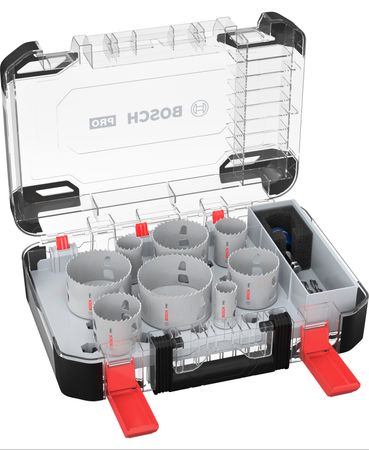 Bosch PRO Multi Material PC Plus Lochsägen-Set, 25-86 mm, 11-tlg.