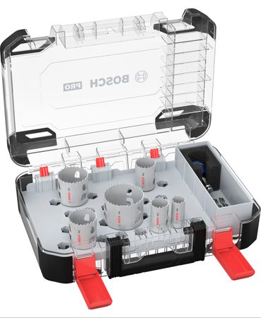 Bosch PRO Multi Material PC Plus Lochsägen-Set, 20-65 mm, 9-tlg.