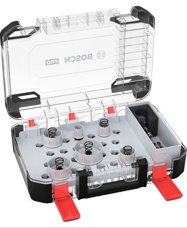 Bosch PRO Sheet Metal PC Plus Lochsäge-Set, 20, 29, 64 mm, 8-tlg.