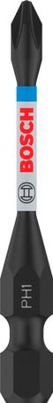 https://media.bosch-pt.com/ac/highres/2608522519_bo_pro_u_f_1_3634748.jpg Bosch PRO Phillips Impact Bit, PH1, 55 mm, 2 Stück