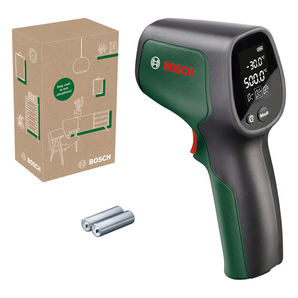 Infrarood Thermometer Digitale Laser Temperatuur Pistool MESTEK IR Pyrometer Contactloze -50°C ~ 800°C Kleuren LCD Alarmfunctie Instelbare Emissiviteit Keuken Barbecue Pizzaoven