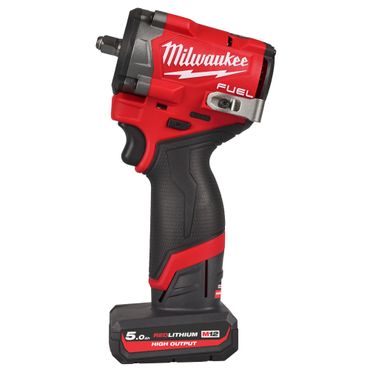 Milwaukee M12 FUEL 3/8" Akku-Schlagschrauber M12 FCIWF38G3--502X, 2x 5,0 Ah HB