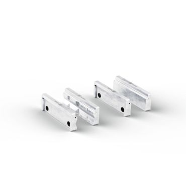 Fein Schutzbackenpaar Set (P) Prisma und (B) Blank 110 mm Aluminium (Fein VersaMAG)