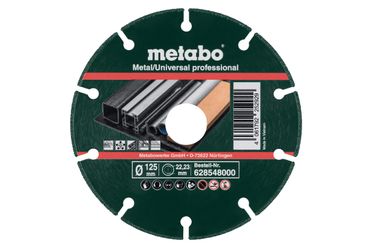 Metabo Diamanttrennscheibe 125x1,3x22,23mm, "MUP", Metall/Universal "professional"
