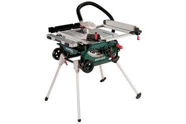 Metabo Tischkreissäge TS 216 (600667000) mit Untergestell und Trolleyfunktion; Karton