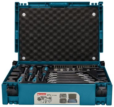 Makita Handwerkzeug-Set 87-tlg. im Makpac Größe 1