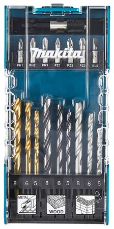 Makita Bohrer- Bit-Set 17-tlg.