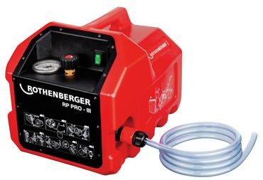 Rothenberger Prüfpumpe für Wasserleitungen RP Pro III, elektrisch