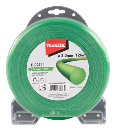 Makita Mähfaden rund 2,0 mm x 126 m, E-02711
