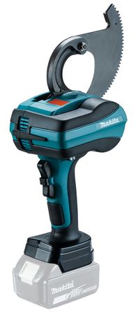 Makita Akku-Kabelschneider DTC100ZK, 18 V, geschlossene Klinge, ohne Akku und Ladegerät im Koffer