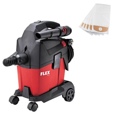 Flex Kompakt Sauger VC 6 L MC 230/CEE + Flex Filtersack FS-F VC 6  VE5