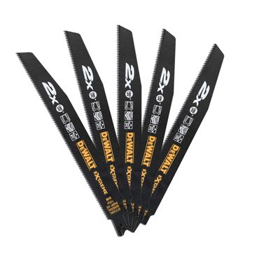 DeWALT EXTREME Bi-Metall Säbelsägeblätter, 5 Stück DT2308L