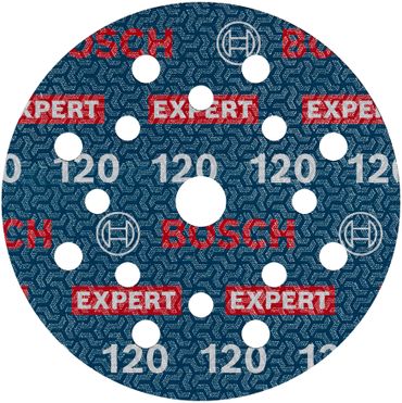 Bosch EXPERT O780 Folienschleifscheibe, 125 mm, G120
