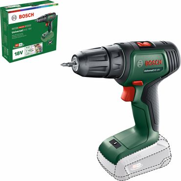 Bosch Akku-Bohrschrauber UniversalDrill 18V ohne Akku und Ladegerät im Karton