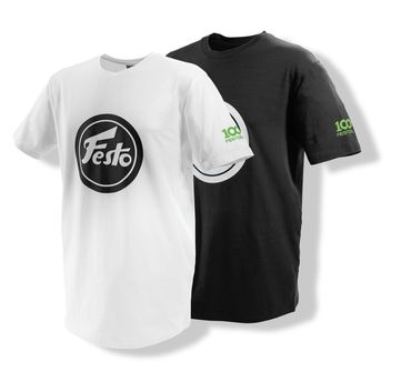 Festool 100 Jahre T-Shirt SH-FT3-XXXL/2 100Y, Größe XXXL