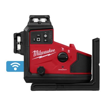 Milwaukee M12 3 x 360° Akku-Laser M12 A3PLO-0C ohne Akku und Ladegerät im Koffer