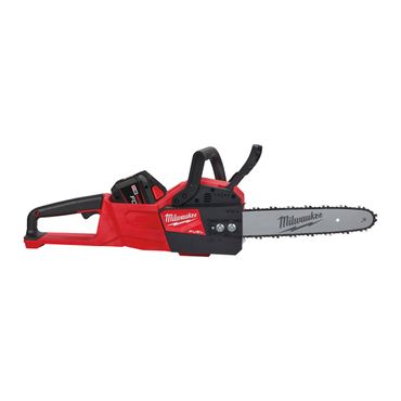 Milwaukee M18 FUEL Akku-Kettensäge 30-cm-Schwert M18 FCHSC-122, 2x 12,0 Ah FORGE und Ladegerät