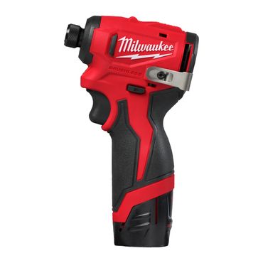 Milwaukee M12 Bürstenloser Akku-Schlagschrauber M12 BLIDRC-202C, 2x 2,0 Ah und Ladegerät im Koffer