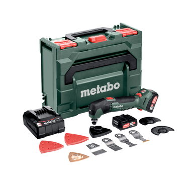 Metabo Akku-Multitool PowerMaxx MT 12, 2x 2,0 Ah und Ladegerät in metaBOX 145
