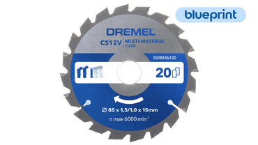 Dremel Blueprint Multi-Material-Kreissägeblat CS600, 85 mm