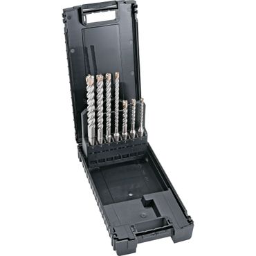 Flex Hammerbohrer-Set SDS-plus 4-Schneiden Xtreme Plus HD 4-C D5-12 Set, 7-tlg.