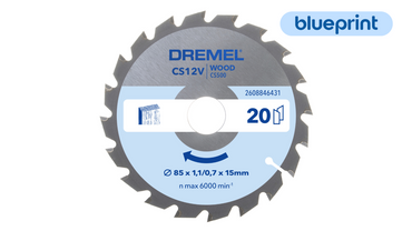 Dremel Blueprint Holz Kreissägeblatt CS500,  85 mm