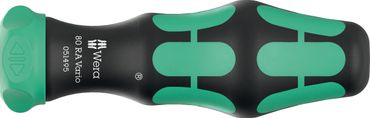 Wera 80 RA Vario Handhalter mit Ratschenfunktion, 6 x 113,5 mm