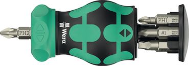 Wera Kraftform Kompakt Stubby Magazin RA 4, 6-teilig