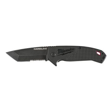 Milwaukee HARDLINE Premium-Klappmesser 75 mm Klingenlänge mit partiellem Wellenschliff